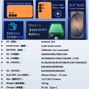 Teléfono Móvil Umiio S26 Ultra Más Vendido en 2026, Pantalla de 5.3 Pulgadas, 3GB+32GB, Cámara de 2MP+16MP, Android 10, Smartphone 4G - Product Image 5