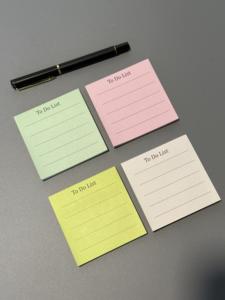 Blocs-notes adhésifs lignés, super adhérence, couleurs vives, pour le bureau, l'école, les notes, post-it sur les fenêtres, recyclables, faciles à écrire sur - Product Image 5