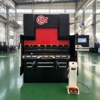 Presse plieuse hydraulique CNC BOST Factory 6 axes Delem pour le métal, l'acier et l'aluminium, avec servomoteur CNC 6+1