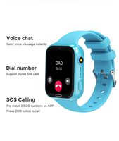 Montre connectée pour enfants Yuniq, fonction d'appel, étanche IP65, carte SIM, cadeau pour enfants, suivi LBS 4G, appel vidéo, LT34
