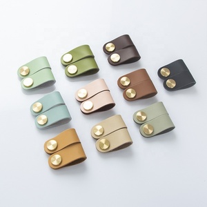 JAYA Brass Cupboard Wardrobe Furniture <strong>Door</strong> Leather Handle Contemporary <strong>Bedroom</strong> Drawer Interior <strong>Door</strong> <strong>Knob</strong> and Handles - Product Image 6