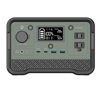 Station de panneaux solaires OEM d'usine portable 350W à onde sinusoïdale pure, générateur de batterie externe LiFePO4 93000mAh avec chargeur de voiture