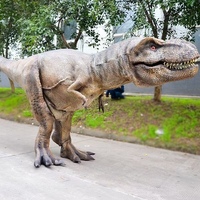 Costume de Dinosaure Grandeur Nature Adulte Personnalisable, Costumes de Dinosaure Raptor Réalistes