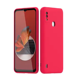 Untuk ZTE Blade A51 A72 Nubia Z40S Pro V40 Pro 30 Axon 40 Ultra Casing Ponsel Silikon Penutup Kamera Warna Solid Pelindung Tpu Lembut