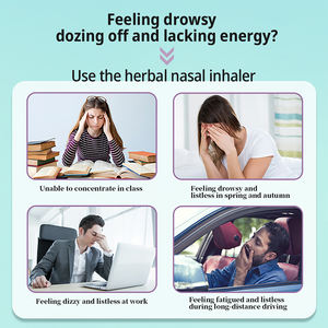 Inhalateur traditionnel thaïlandais à base de plantes Hong Thai, formule personnalisée d'usine OEM, soulage le nez bouché, à base de camphre. - Product Image 4