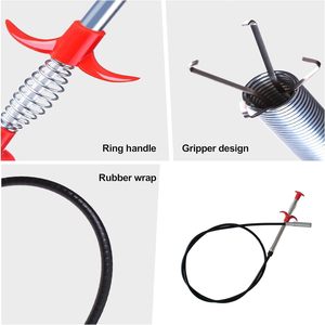 Garra de agarre flexible, herramienta de recogida, 4 garras, <span class=keywords><strong>manguera</strong></span> flexible, herramienta de asistencia para recoger basura - Product Image 4