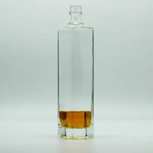 זית שמן בקבוק 520ml שמן מזון זכוכית בקבוק כיכר צורת זית שמן זכוכית בקבוק