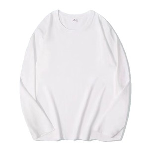 T-Shirt Vintage in Cotone Pesante 250G a Maniche Lunghe Tinta Unita Vestibilità Ampia <span class=keywords><strong>per</strong></span> <span class=keywords><strong>Coppie</strong></span> Uomo e Donna - Product Image 5
