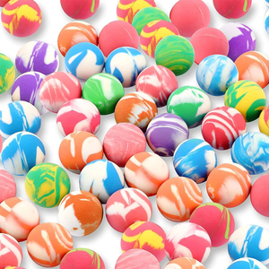 Mini balle rebondissante de 32 mm / Balle rebondissante tourbillonnante de 32 mm, jouet en caoutchouc souple coloré de haute qualité pour les fêtes d'enfants, pour distributeur automatique - Product Image 6