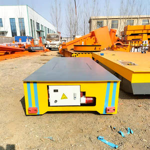 Carro de <span class=keywords><strong>Transferencia</strong></span> Eléctrico de 50t sin Rieles, Alimentado por Batería, Suministro de Fábrica, Carro Plano Eléctrico con Cable de Transporte - Product Image 5