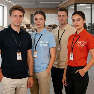 Uniformes de Trabajo Personalizados al por Mayor de Alta Calidad, 100% Poliéster, Camisas Bordadas para <span class=keywords><strong>Hombre</strong></span>, Unisex, Casuales de Negocios, Transpirables - Product Image 5