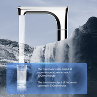 Dispensador de Agua Bajo Fregadero de Acero Inoxidable 304, Enfriador de Agua Inteligente con Compresor de Calentamiento Instantáneo, 4 Opciones de Temperatura