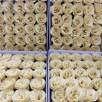 Flauschige Seiden-Kunstrosen in Großpackung, Glitzer-Rosen im Kristall-Stil, Künstliche Rosenköpfe für Hochzeitsdekoration, Großhandel