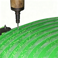 Rail de guidage en nylon auto-lubrifiant haute performance pour ligne d'assemblage
