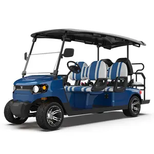 Lithium Battery Personal Dynamic Golf Carts For Sale Lithium Powered 6 Passenger Extreme Lifted Electric Golf Cart