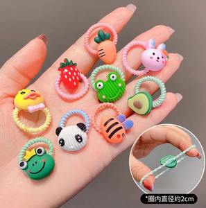 100 Stuks/Fles Kids Elastische Haarband 2Cm Festival Bloem Haaraccessoires Peuters Baby Meisjes Strik Elastische Haarbanden Elastiek - Product Image 4