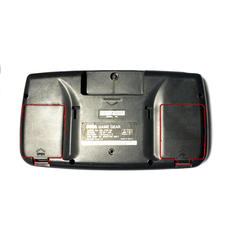 Condensateurs pour carte mère Sega Game Gear GG, réparation et
