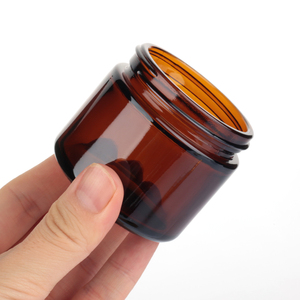 Tùy chỉnh thương hiệu của bạn 1oz 2oz lọ kem thủy tinh vớ<span class=keywords><strong>i</strong></span> hạt gỗ tre tăng nắp vàng cho chăm sóc da - Product Image 2