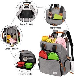 Free Sample Outdoor Wholesale Travel Approved 15 Lbs Cat Dog <b>Carrier</b> Small Medium Pets Soft Collapsible <b>Puppy</b> <b>Carrier</b> Zipper - Product Image 4