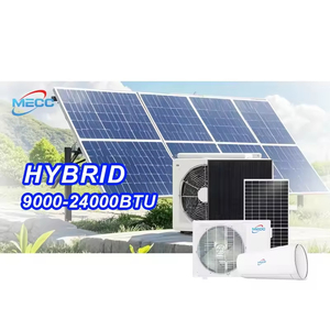MECC Hot Picks 9000Btu 12000Btu 18000Btu 24000Btu Climatiseur <span class=keywords><strong>Solaire</strong></span> Domestique Hors Réseau Hybride AC DC Groupe Électrogène - Product Image 1
