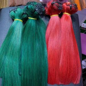 Extensiones de cabello de trama de máquina virgen de doble estiramiento al mejor precio 100%, extensión de trama de cabello humano de color de doble trama de costura a máquina - Product Image 2