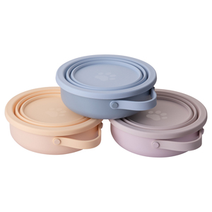 Everich tigelas de aço inoxidável para animais de estimação, base antiderrapante, tigelas de metal para cachorros, comida e água, alimentador portátil <span class=keywords><strong>2</strong></span> em 1 de 32 onças - Product Image 3