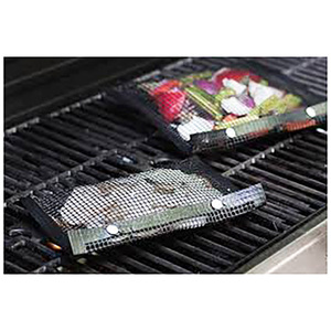 Portátil y útil <span class=keywords><strong>herramienta</strong></span> de barbacoa reutilizable cocina de malla de la parrilla de barbacoa bolsa - Product Image 3