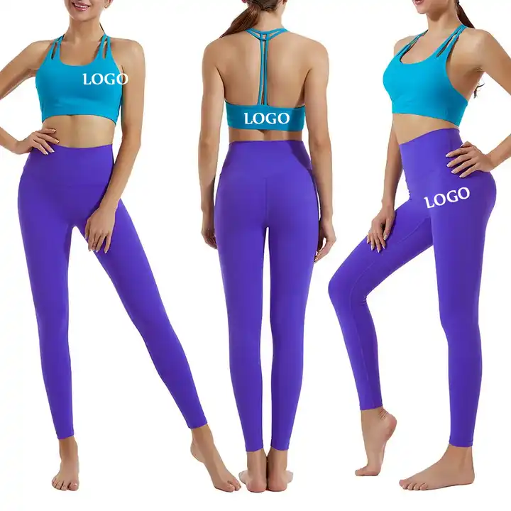 Yoga Outfits Set Women Fitness Gym Clothing Sport Bra + High Waist