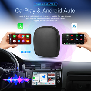 Podofo Android 4GB + 64GB thông minh không dây Carplay Android Auto adapter 4 gam Sim Thẻ Youtube Netflix tùy chỉnh USB-C plug and play - Product Image 3