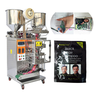 Machine d'emballage entièrement automatique à scellage 4 côtés pour sachets de shampoing et de teinture capillaire, multifonction, haute efficacité, à prix abordable