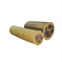Câble mobile pour mines de charbon 3 conducteurs flexibles en cuivre 1 fils de terre Câbles d'alimentation en caoutchouc antidéflagrants basse tension
