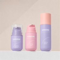 Nouveauté - Flacon cosmétique rechargeable - 30 ml - 50 ml - Flacon pompe sans air rond - 100 ml - Contenant transparent en PP pour lotion - Emballage