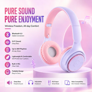 Meilleures ventes : <span class=keywords><strong>Casque</strong></span> sans fil pliable M6 Pro personnalisé et abordable avec indicateur LED, étanchéité IPX5, autonomie de 15 à 20 heures - Product Image 2