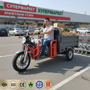 Triciclo Eléctrico de 1000W y 72V, 3090mm de Longitud, 3 Ruedas, Caja de Carga Abierta para Granja y Logística - Product Image 6