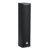 Système de sonorisation portable professionnel 4x4 pouces avec enceinte colonne et caisson de basses actif 12 pouces 300W pour son surround haute puissance