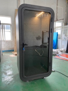 Cabina de teléfono personalizada, cobertizo de esquina, habitación de oficina, casa prefabricada, casa pequeña moderna, diseño a prueba de sonido - Product Image 2