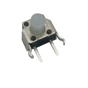 TC-00100V Silicone Button Silent Tactile Switch Through Hole Right Angle