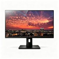 Nouvel écran de bureau large IPS 4K de 27 pouces, 350 cd/m², 5 ms, 3000:1, 2 ports DP, support réglable, VESA 100x100 pour le design et le bureau