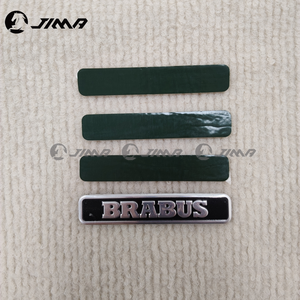 Emblema Metálico para Parrilla de Coche <span class=keywords><strong>BRABUS</strong></span>, Adhesivo con Logotipo <span class=keywords><strong>Brabus</strong></span> para Parrilla Delantera, Accesorios de Modificación para Mercedes Benz - Product Image 2