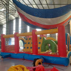 Características de Fácil Instalación: Castillo Inflable Arcoíris para Parques de Diversiones, 6,3m x 5,5m, Material PVC, Aplicación de Juegos de Vietnam - Product Image 5