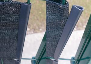 Bandes en <span class=keywords><strong>PVC</strong></span> <span class=keywords><strong>pour</strong></span> clôture en treillis métallique à cadre métallique, écran de confidentialité, imperméable, résistant aux intempéries, inspiré de la nature - Product Image 4