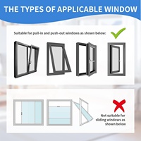 Rideau d'étanchéité pour climatiseur portable, en feuille d'aluminium isolante, anti-poussière, anti-moustiques, pare-vent, pour usage domestique