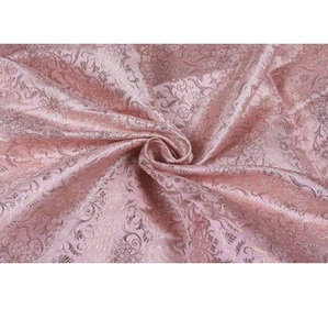 ผ้าโพลีโบรเคดเนื้อนุ่ม เงางาม เป็นมิตรกับสิ่งแวดล้อม น้ำหนักเบา ลายดอกไม้แบบนามธรรม สำหรับกระเป๋าชุดเดรสงานเทศกาลสไตล์ชาติพันธุ์สำหรับเด็กผู้หญิงระดับพรีเมียม - Product Image 6