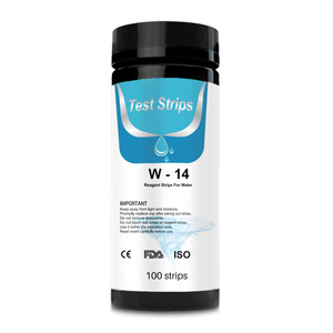 แผ่นทดสอบน้ำวานเฉิง ไบโอเทคโนโลยี 14 in 1 จำนวน 100 แผ่น สำหรับตรวจสอบคุณภาพน้ำหลายพารามิเตอร์ สำหรับสระว่ายน้ำและน้ำดื่ม - Product Image 2