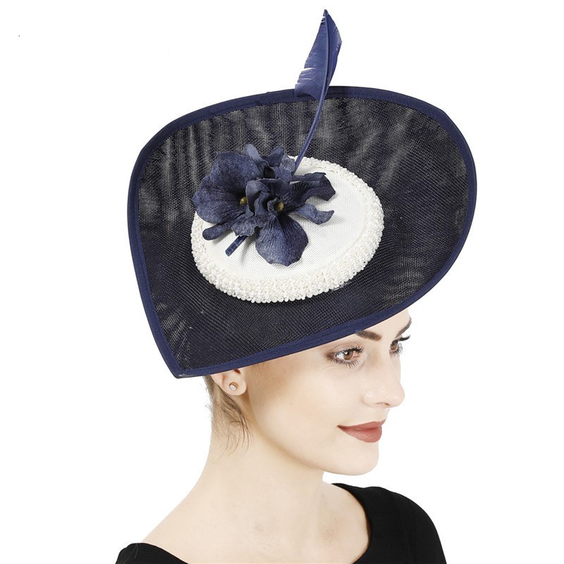7595 2pcs Sinamay Kentucky Derby Hats, Fascinators Hats For Women, Tea 2pcs Sinamay Kentucky Derby Hats, Fascinators Hats For Women  main image 4