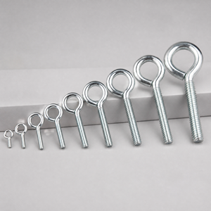 Boulon à œil fermé en acier au carbone, zingué, à anneau rond, fixation robuste pour point de levage et ancrage - Product Image 5