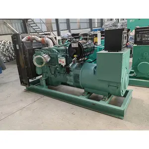 Schallgedämpfter Dieselgenerator Wechselstromgenerator Fabriklieferung 500 kW mit Cummins Motor 3-Phasen 12 V DC Elektrostarter 3-Phasen 4-Strom