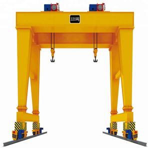 Grúa pórtico proporciona un transporte de materiales seguro, estable y rentable con una estructura de viga única para operaciones en yardas de fabricación. - Product Image 4