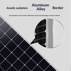 Panneaux solaires monocristallins et polycristallins en silicium 50W-550W 450x350x20mm, système d'alimentation hors réseau, photovoltaïque haute efficacité - Product Image 5