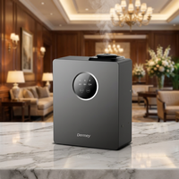 Diffuseur de parfum d'hôtel 3000 CBM, machine aromatique commerciale grande surface sans eau, contrôle intelligent Wi-Fi, montage mural en métal pour hall d'entrée